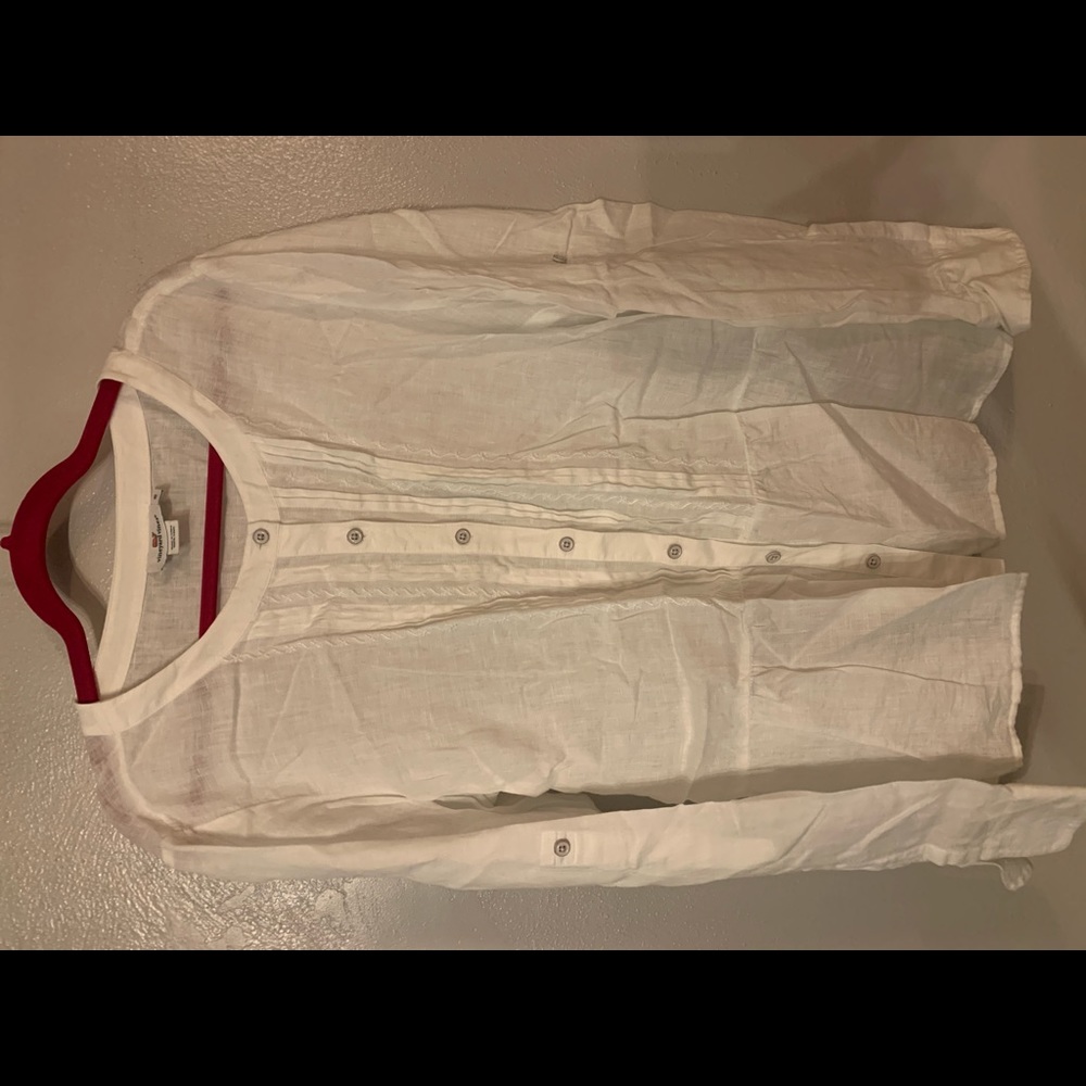 Vineyard vines linen shirt